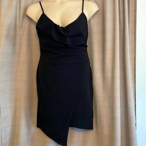 Mini black dress